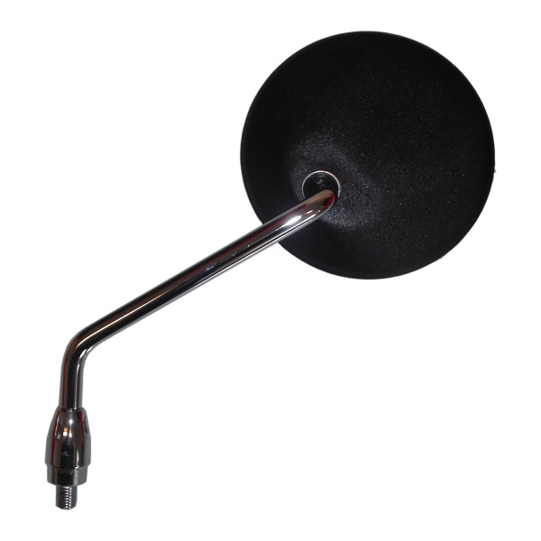 Hi Level Mirror 10mm black round left hand yamaha